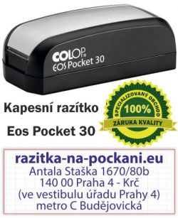 Kapesní razítko COLOP EOS Pocket 30