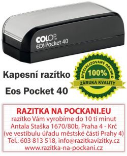 Kapesní razítko COLOP EOS Pocket 40