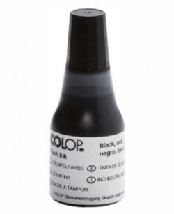 Razítková barva černá pro razítka Colop Eos